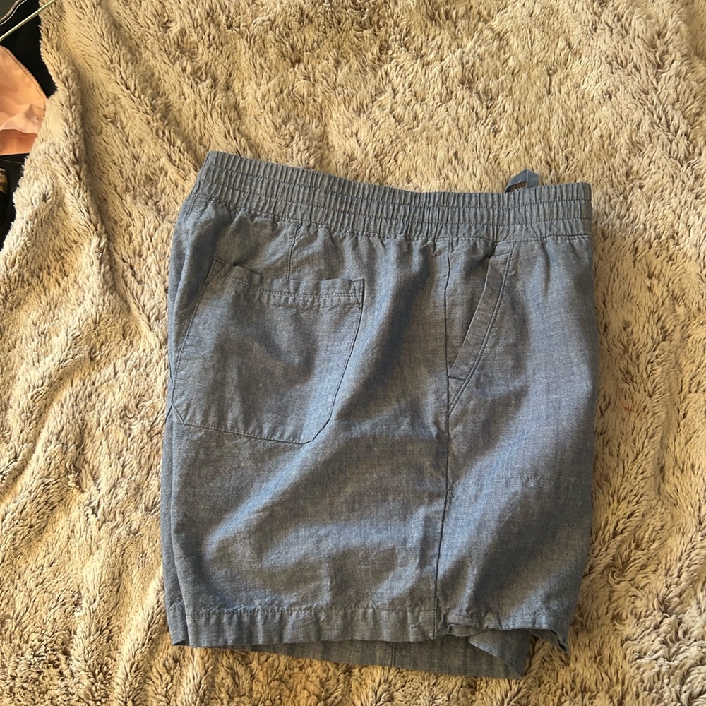 Talbots Light Blue Drawstring Shorts - image 5